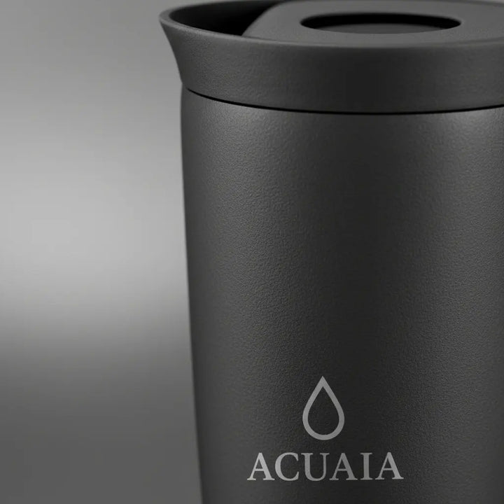 Vaso Térmico ACUAIA 12 oz de Acero Inoxidable Para Café y Bebidas