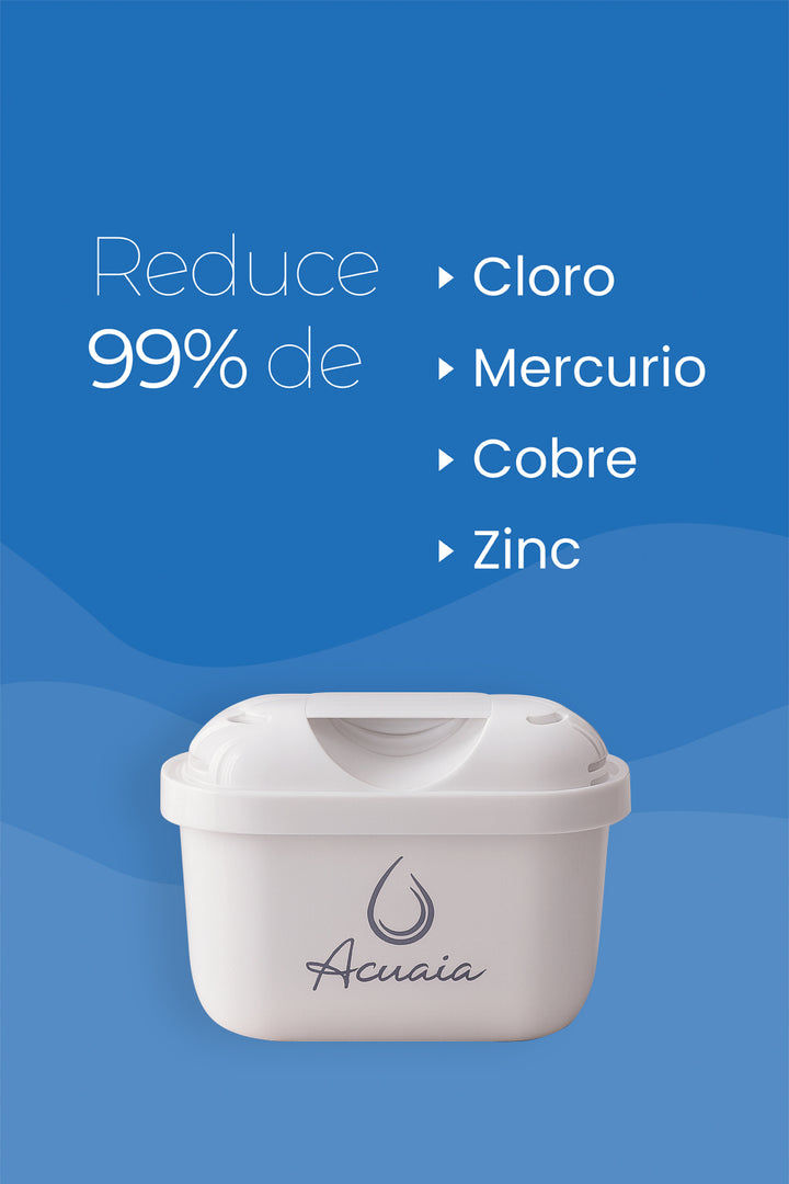 4 filtros Maxtras de reemplazo Acuaia