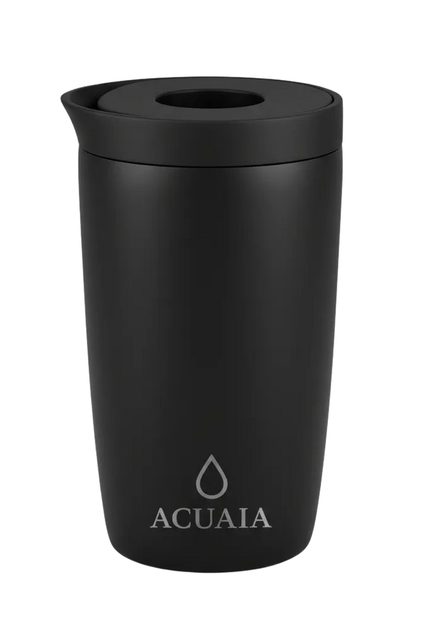Vaso Térmico ACUAIA 12 oz de Acero Inoxidable Para Café y Bebidas