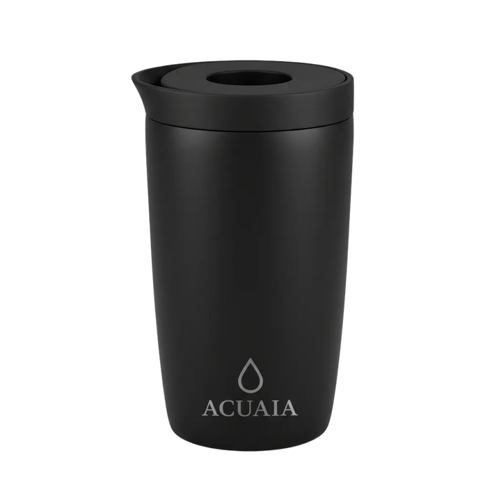 Vaso Térmico ACUAIA 12 oz de Acero Inoxidable Para Café y Bebidas
