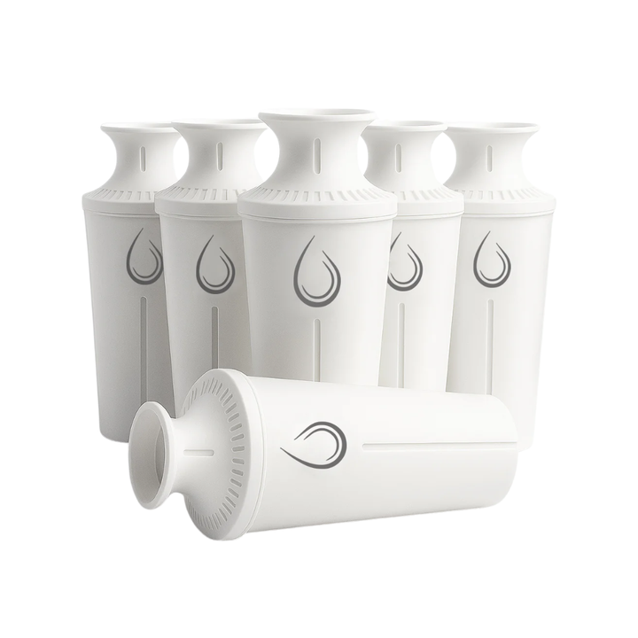 Filtro De Agua Acuaia 6 Unidades Para Jarra Certificado Tipo Brita