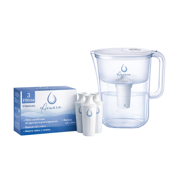 Jarra Eden 2.4L + Pack 3 Filtros Clásicos